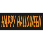 Happy Halloween 2.5' x 6' Vinyl Business Banner