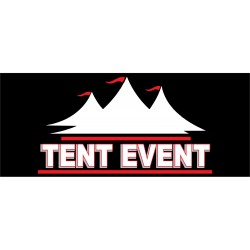 Tent Event 2.5' x 6' Vinyl Business Banner