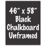 46" x 58" Unframed Black Chalkboard Sign