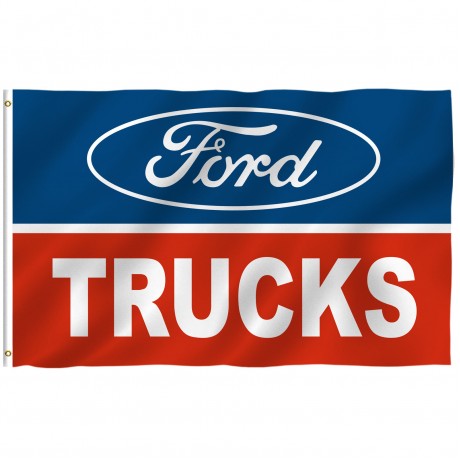 Ford Trucks 3' x 5' Polyester Flag