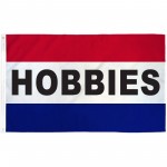Hobbies Patriotic 3' x 5' Polyester Flag