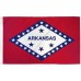 Arkansas State 2' x 3' Polyester Flag, Pole and Mount