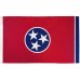 Tennessee State 2' x 3' Polyester Flag, Pole and Mount