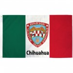 Chihuahua Mexico State 3' x 5' Polyester Flag