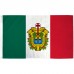 Veracruz Mexico State 3' x 5' Polyester Flag, Pole and Mount