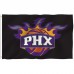 Phoenix Suns 3' x 5' Polyester Flag, Pole and Mount