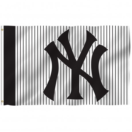New York Yankees Stripes 3' x 5' Polyester Flag
