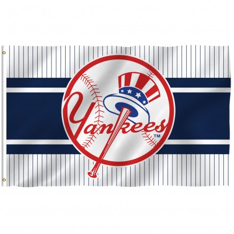New York Yankees Logo 3' x 5' Polyester Flag