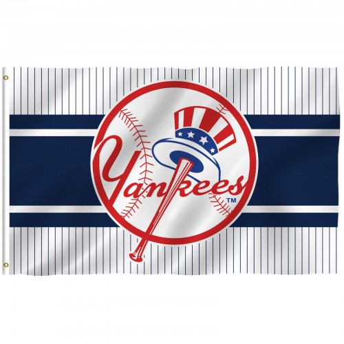 New York Yankees Logo 3' x 5' Polyester Flag (F-1904) - by www ...