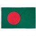 Bangladesh 3' x 5' Polyester Flag, Pole and Mount