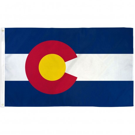 Colorado State 3' x 5' Polyester Flag
