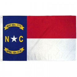 North Carolina State 3' x 5' Polyester Flag