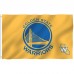 Golden State Warriors 3' x 5' Polyester Flag, Pole and Mount