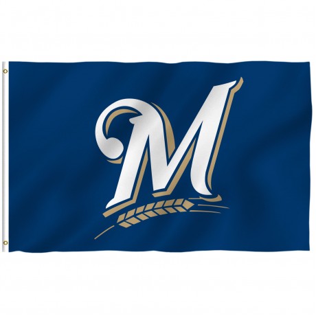 Milwaukee Brewers 3' x 5' Polyester Flag