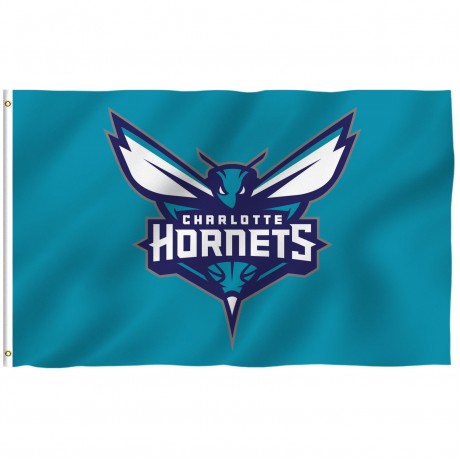 Charlotte Hornets 3' x 5' Polyester Flag
