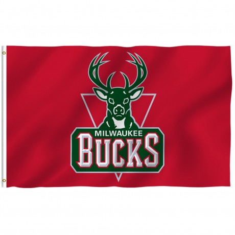 Milwaukee Bucks 3' x 5' Polyester Flag