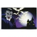 Vampire Castle 3' x 5' Polyester Flag, Pole and Mount