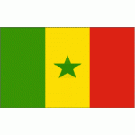 Senegal 2' x 3' Polyester Flag