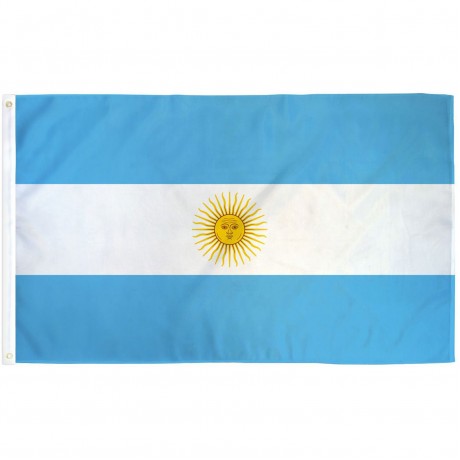 Argentina 2' x 3' Polyester Flag