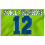 Seattle Seahawks World Champions 12th Man 3' x 5' Polyester Flag
