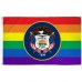 Utah Rainbow Pride 3 'x 5' Polyester Flag