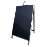 48" Aluminum A-frame - Chalkboard Black Panels