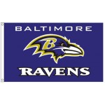 Baltimore Ravens Helmet 3'x 5' NFL Flag (K94231B) - by www ...