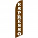 Espresso Brown Windless Swooper Flag Bundle