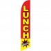 Lunch Special Red Windless Swooper Flag Bundle