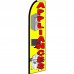 Appliances Yellow Extra Wide Swooper Flag Bundle