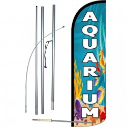 Aquarium Windless Swooper Flag Bundle