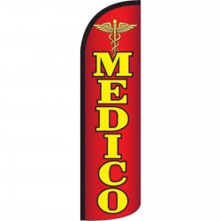 Medico Doctor Windless Swooper Flag