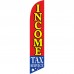 Income Tax Service Stars Below Windless Swooper Flag