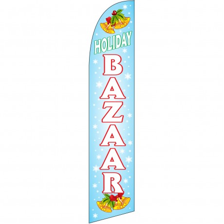 Holiday Bazaar Windless Swooper Flag