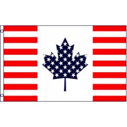 USA Canada Friendship 3'x 5' Flag