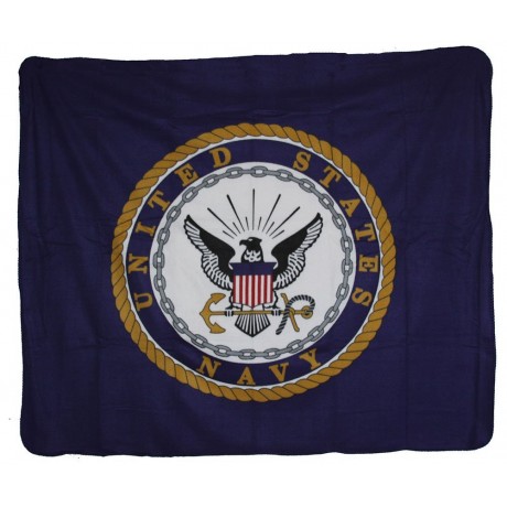 United States Navy Polar Fleece Throw/Blanket
