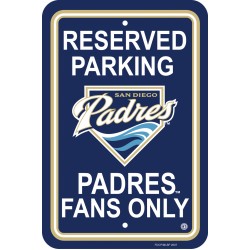San Diego Padres Parking Sign