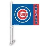 Chicago Cubs Two Sided Car Flag