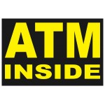 ATM Inside 2' x 3' Vinyl Business Banner