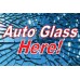Auto Glass Here 2' x 3' Vinyl Business Banner