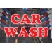 Car Wash Graphic 2' x 3' Vinyl Business Banner