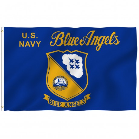 Navy Blue Angels 3' x 5' Polyester Flag