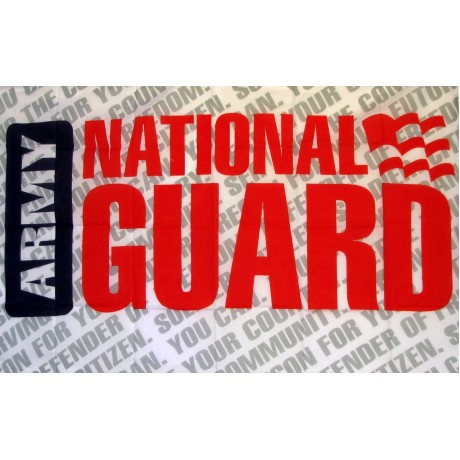 National Guard New 3'x 5' Economy Flag
