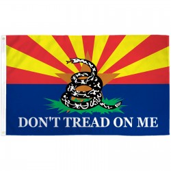 Arizona Don't Tread On Me 3'x 5' Pro SB 1070 Flag