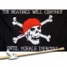 PIRATE MORALE 3' x 5'  Flag, Pole And Mount.