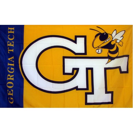 Georgia Tech Yellow Jackets 3'x 5' College Flag