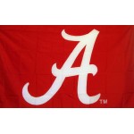 WinCraft Alabama Crimson Tide Circle Logo Roll Tide NCAA Football 3 x 5  Foot Flag