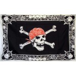 Skull and Cross Bones 3'x 5' Pirate Flag