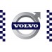 Volvo Checkered Automotive 3' x 5' Flag