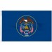 Utah State 2' x 3' Polyester Flag